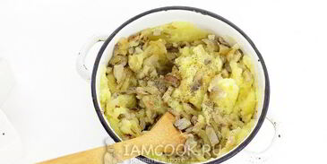 голубцы с картошкой