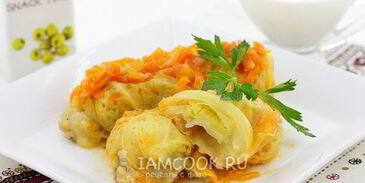 голубцы с картошкой