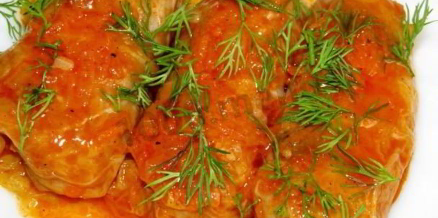 Рецепт голубцов с куриным фаршем