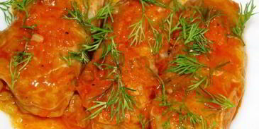 голубцы с куриным фаршем