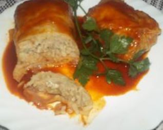 Голубцы с мясным фаршем