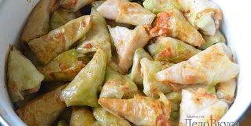 голубцы с мясом