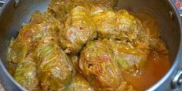 голубцы с рисом