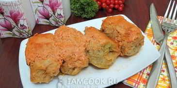 голубцы в духовке на противне