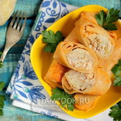 Голубцы в микроволновке