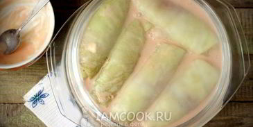 голубцы в микроволновке