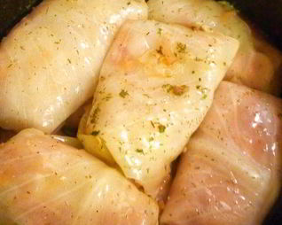 Голубцы в мультиварке с фаршем и рисом