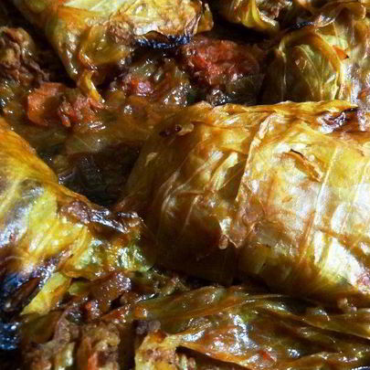 Голубцы запеченные