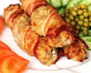 Кебаб — ленивые голубцы в беконе