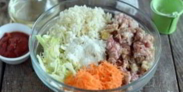 ленивые голубцы по-московски