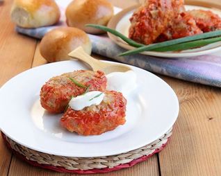 Ленивые голубцы с фаршем и капустой в духовке