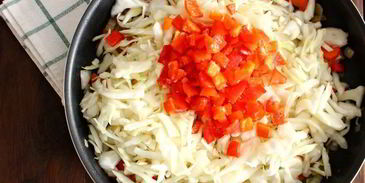 ленивые голубцы слоями в духовке