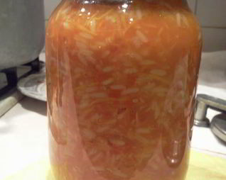 Ленивые голубцы в банке