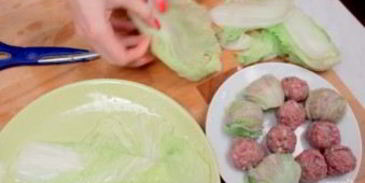 мини-голубцы по-азиатски