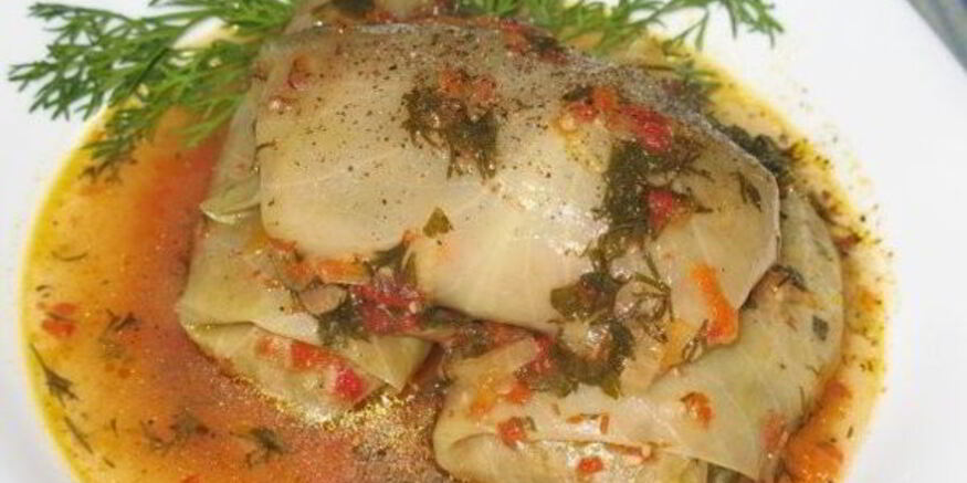 Рецепт постных голубцов