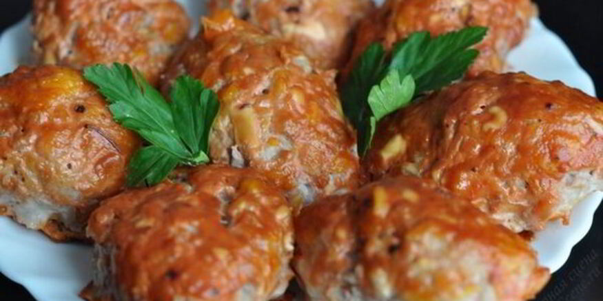 Рецепт простых ленивых голубцов с куриным фаршем