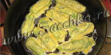 жареные голубцы