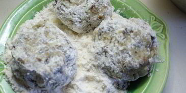 биточки грибные