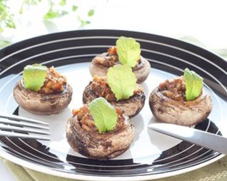 Фаршированные грибы