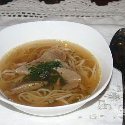 Грибная юшка по-закарпатски