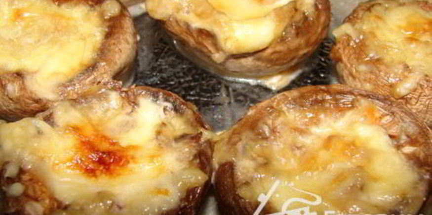 Рецепт грибных шляпок фаршированых