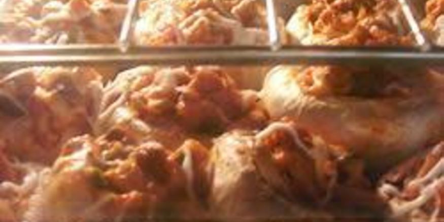 Рецепт грибов, фаршированных чоризо