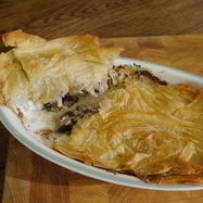 Рецепт Грибов под хрустящим фило