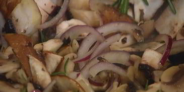 грибы под хрустящим фило