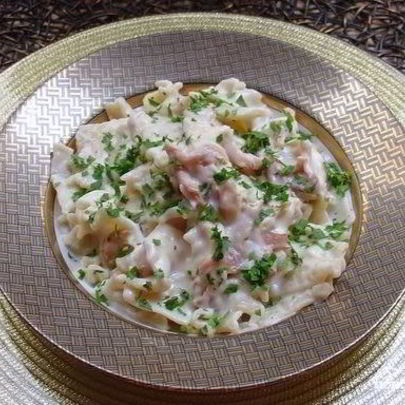 Грибы под соусом Бешамель