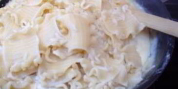 грибы под соусом бешамель