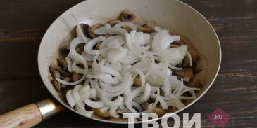 грибы в сливочном соусе