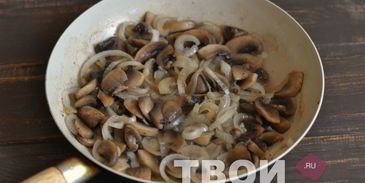грибы в сливочном соусе
