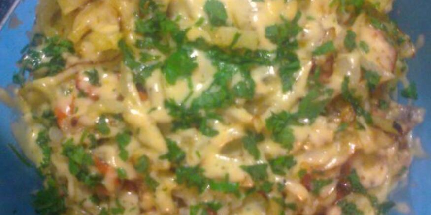 Рецепт грибов запеченных с овощами