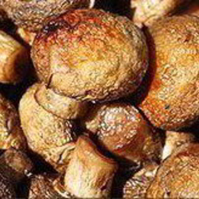 Шампиньоны на мангале