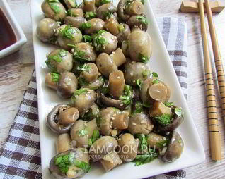 Шампиньоны по-корейски