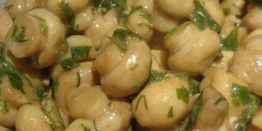 Рецепт шампиньонов в горчичном маринаде