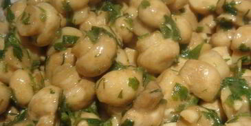 шампиньоны в горчичном маринаде