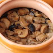 Рецепт Шампиньонов в горшочках