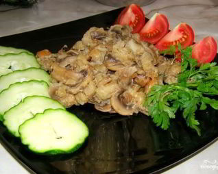 Шампиньоны в мультиварке Поларис