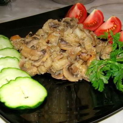 Шампиньоны в мультиварке Поларис