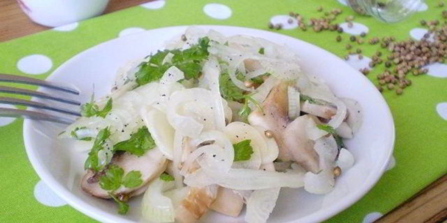 Рецепт сыроедческих грибов