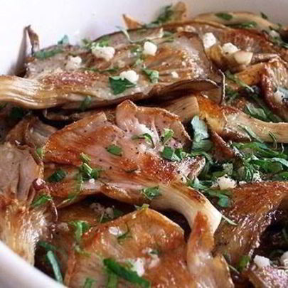 Вешенки жареные