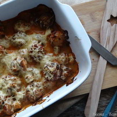 Запеченные грибочки