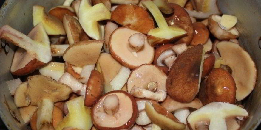 Рецепт запеченных маслят