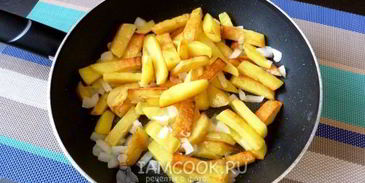 жареные грузди с картошкой