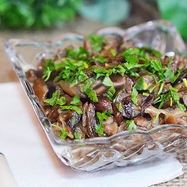 Рецепт Жареных замороженных опят