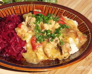 Гуляш без томатной пасты