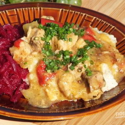 Гуляш без томатной пасты