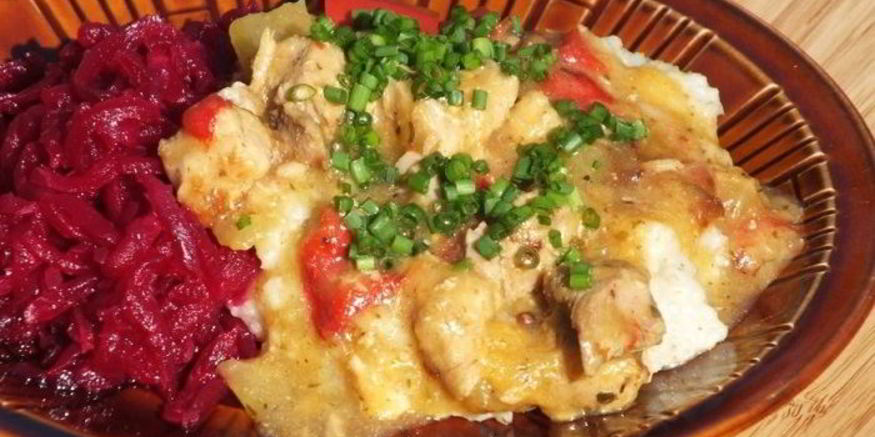 Рецепт гуляша без томатной пасты