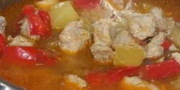 гуляш без томатной пасты